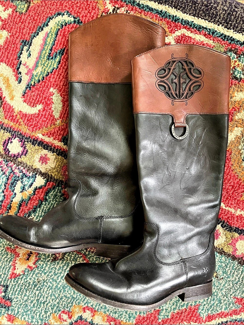 Frye Leather Tall Boots, size 8.5